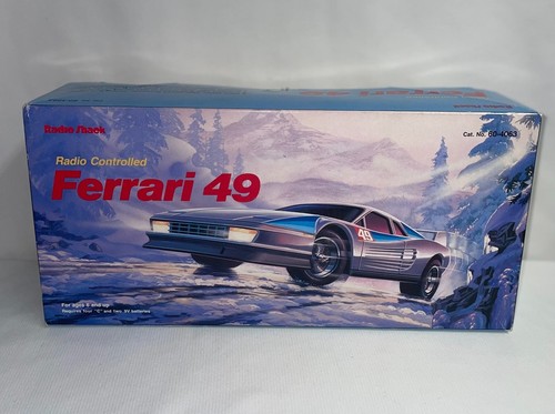 Radio shack vitnage - rc, ferrari