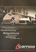 Brochure tuning Camoa per Alfa