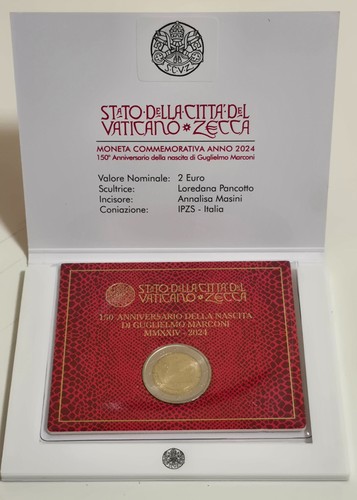 Vaticano 2024 2 euro - 2, comm
