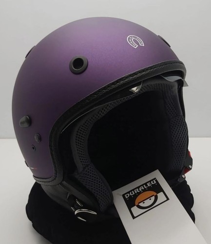 Casco duraleu nudo viola opaco - casco,