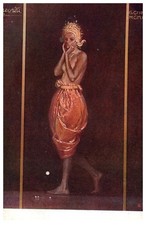 1914 Actress Me Su Art Nouveau