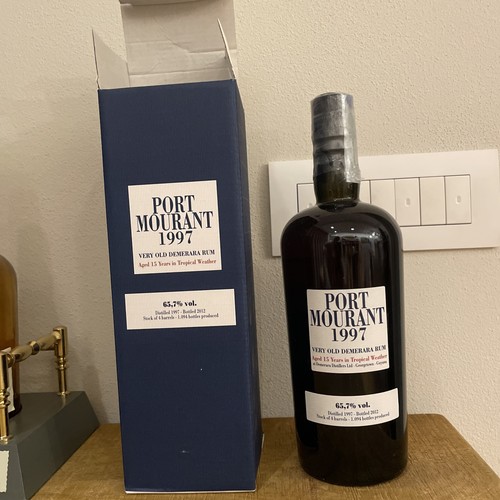 Rum port mourant 1997 - port,
