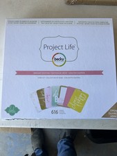 Becky Higgins Project Life Scrapbooking Core Kit Dreamy Edition 616 carte nuove con scatola