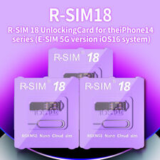 Scheda RSIM R-SIM 18 Nano Unlock per iPhone 14 Plus 13 12 Pro Max 11 Pro IOS B7