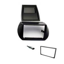 Mascherina autoradio 2 din per Citroen Nemo Fiat Qubo Fior