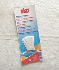 AKO 5x lamette lame in acciaio ricambio per raschietto da cucina piani cottura