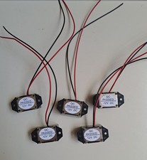 5pezzi Segnalatore acustico buzzer Cicalino 12V misure 32x17x14 mm