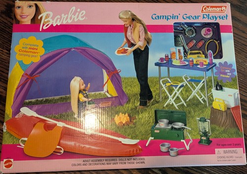Sealed barbie campin gear - sealed,