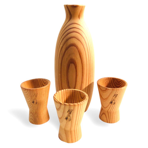 Set bottiglia tazza - , sake