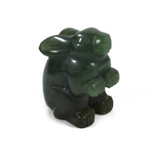 Coniglietto in Giada Nefrite
