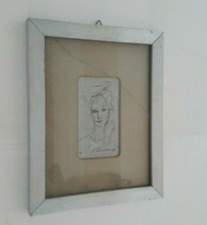 ERNESTO TRECCANI (1920 -2009) Quadro SERIGRAFIA su Lastra