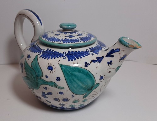 Antica teiera ceramica - antica,