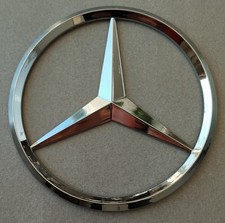 Logo emblème étoile chromé