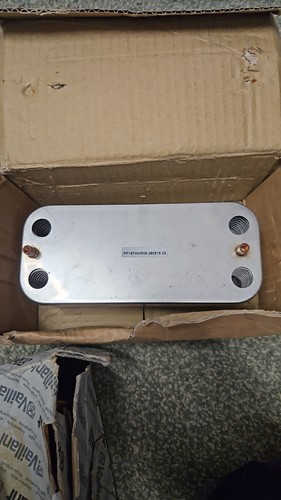 Scambiatore calore piastra - di,