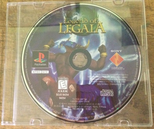 Sony ps1 legend - sony, legaia