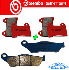PASTIGLIE FRENO BREMBO ANTERIORI + POSTERIORI MOTO GUZZI BREVA 1100 2006 2007