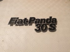 Fiat Panda 30S, badge