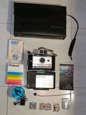 Vintage MACCHINA FOTOGRAFICA  POLAROID  350 Completa Di Tutto