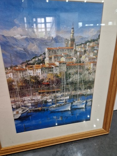 Quadro mentone costa azzurra - costa,