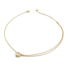 Guess Gioielli Collana Da Donna G Coin Shell Color Oro JUBN05437JWYGT/U