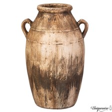Vaso da terra alto in fibra di