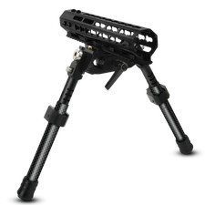 Bipiede fucile in fibra di
