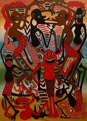 George lilanga arte africana - george,