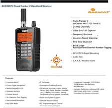 Uniden BCD325P2 scanner
