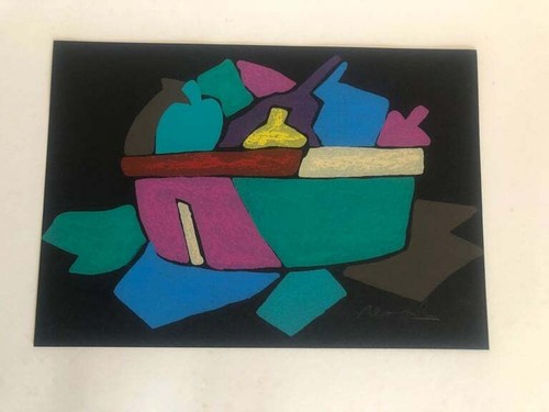 Ugo nespolo serigrafia - ugo,