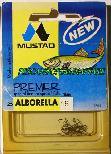 Mustad 2594 premier - mustad, alborella