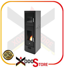 Stufa pellet canalizzabile con forno 8,5 kW EVA CALOR BISCOTTO - PRONTA CONSEGNA