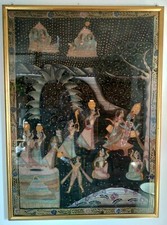 Batik quadro antico - , indiano