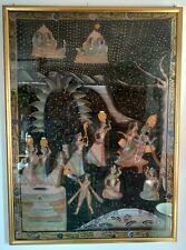 Batik quadro antico Indiano