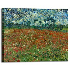 Van gogh campo - campo, papaveri