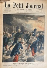 Piccolo Diario 1900 N°546 Occasioni Speciali Di Cina Fuoco Palazzo Croce Paris