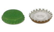 tappo a corona con sottotappo mm.29  200pz. colore oro