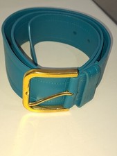 Cintura Donna Prada con Fibbia Dorata Cm 105 