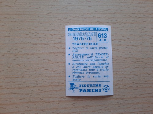 Panini calciatori 1975 - 1975, 76