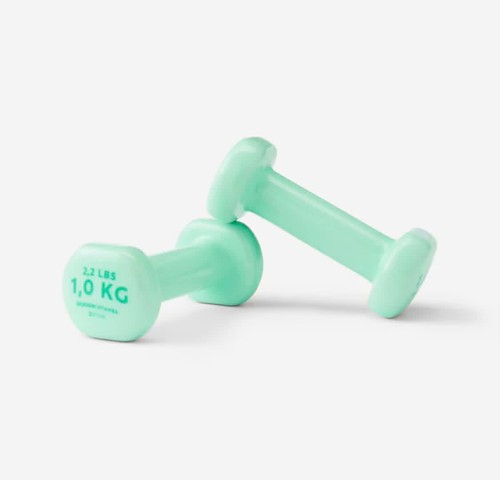 Haltères domyos fitness 1 - x2,