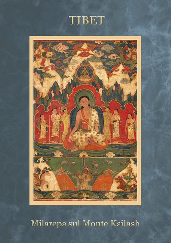 Tibet milarepa sul monte - tibet,