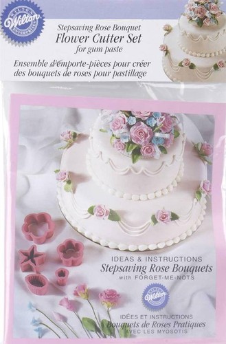 Wilton set stampi - rose, e