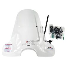 PARABREZZA ALTO TRASPARENTE CON ATTACCHI PER APRILIA SCARABEO 50 100 1993-2013