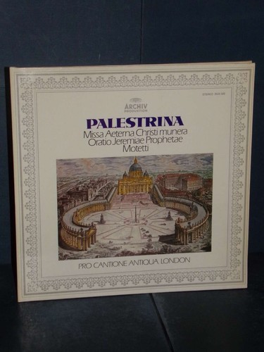 Palestrina missa aeterna - -,