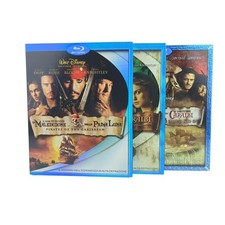 Pirati dei Caraibi Trilogia Blu Ray I Primi 3 Film della Saga 6 dischi Slipcase