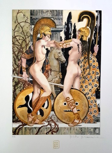 Stampa artistica erotica - , milo