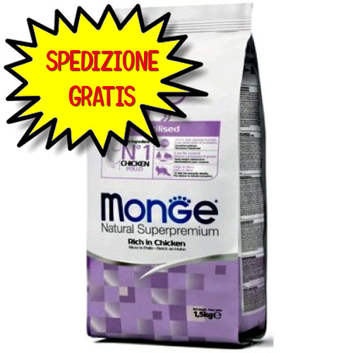Monge gatto crocchetta adulto - gatto,