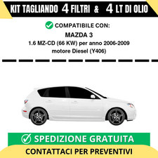 Tagliando per MAZDA 3 1.6