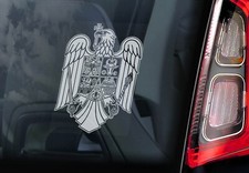 Adesivo auto ROMANIA, stemma