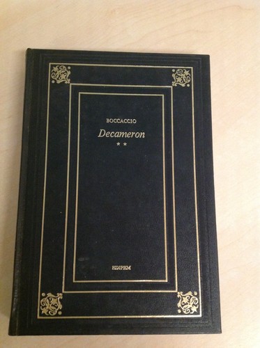 Decameron boccaccio volume - boccaccio,