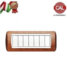 PLACCA 7P LEGNO NOCE NAZIONALE